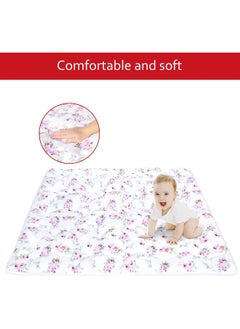Moonsea Moonsea Baby Playpen Mat 59x59 Inches, One-Piece Crawling Mat Non Slip Cushioned Baby Mats for Playing, Baby Playmat Floor Mat for Babies, Toddlers  - Image 5