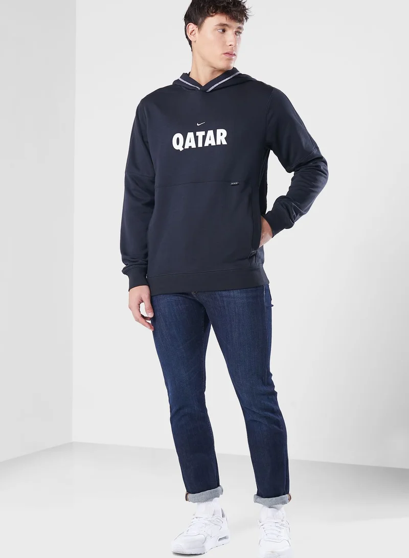 Nike Qatar English Hoodie