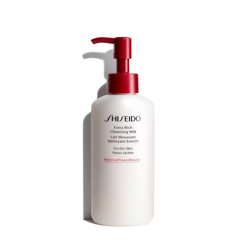 Shiseido Extra Rich Cleansing Milk - 125 mL - Gentle Cleanser for Hydrated, Moisturized Skin - Gentle & Soap Free - For Dry, Very Dry & Sensitive Skin - Image 1