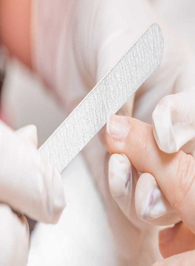 NCUSA PrettyClaw | 50pc Mini Manicure Nail File 80/100 Grit Double Sided Zebra Emery Board For Nails Manicure Nail File 5 inches - Image 4