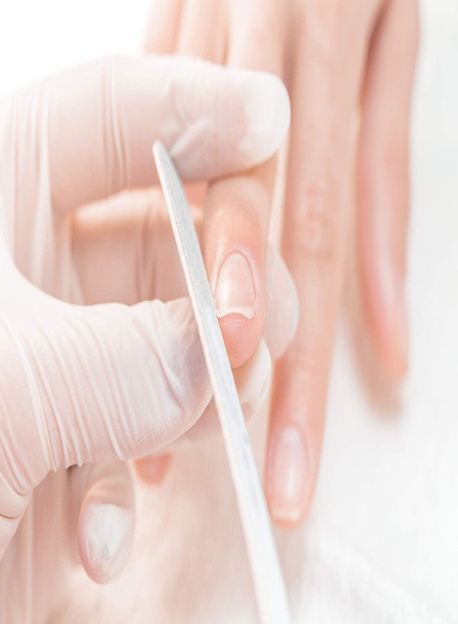 NCUSA PrettyClaw | 50pc Mini Manicure Nail File 80/100 Grit Double Sided Zebra Emery Board For Nails Manicure Nail File 5 inches - Image 2