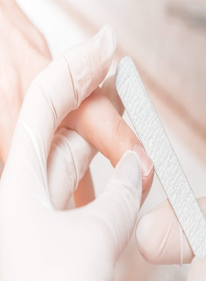 NCUSA PrettyClaw | 50pc Mini Manicure Nail File 80/100 Grit Double Sided Zebra Emery Board For Nails Manicure Nail File 5 inches - Image 5