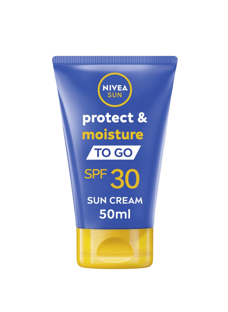 Nivea Sun Protect And Moisture Spf30 To Go Lotion 50ml  - Image 1