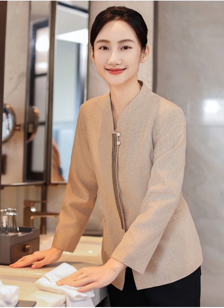 KUYING New Summer Cleaner Work Clothes  - Image 1