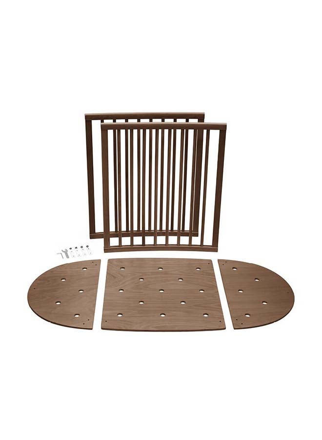 Stokke Sleepi Mini Warm Brown + Extension + Mini & Bed Mattr - Image 1