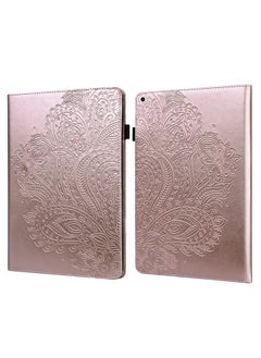 erorex Peacock Embossed Pattern TPU + PU Horizontal Flip Leather Case with Holder & Card Slots & Wallet & Sleep / Wake-up Function For iPad 9.7  - Image 1