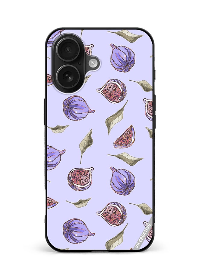 Protective Case Cover For Apple iPhone 16 Loury Design Multicolour