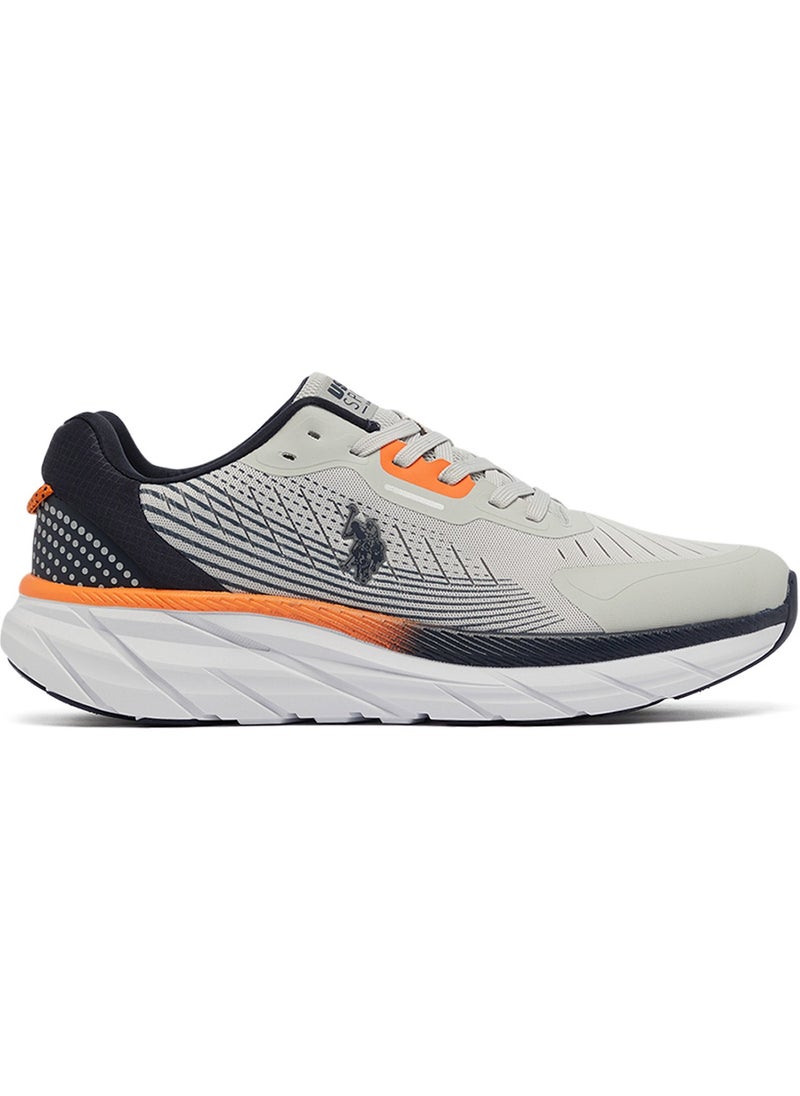 U.S. Polo Assn. - Men's Grey Low-Top Sneakers - Lightweight Lace-Up Design, Comfortable for Everyday Outfits - Image 1