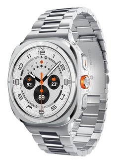 Spigen Modern Fit Band for Samsung Galaxy Watch ULTRA 47mm Band Strap Premium 316L Stainless Steel - Silver 