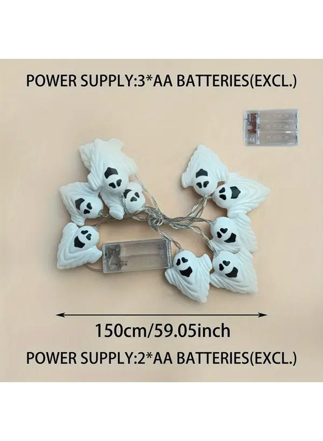 118.11 بوصة إضاءة حبل LED دافئة ديكور داخلي معلق لحفلات الغرف - Image 4