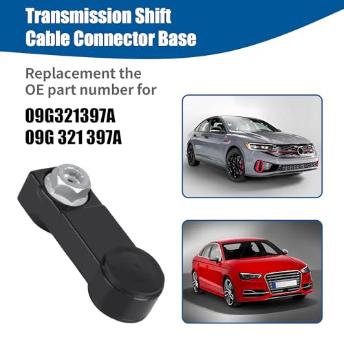 OCEANJDMYC 09G321397A Automatic Transmission Shift Cable Connector Base, Gearbox Shifter Cable Adapter Compatible with VW Polo Classic Passat Jetta Golf/Audi A3 S3 TT TTS/Seat Altea Leon Toledo/Skoda Octavia - Image 2