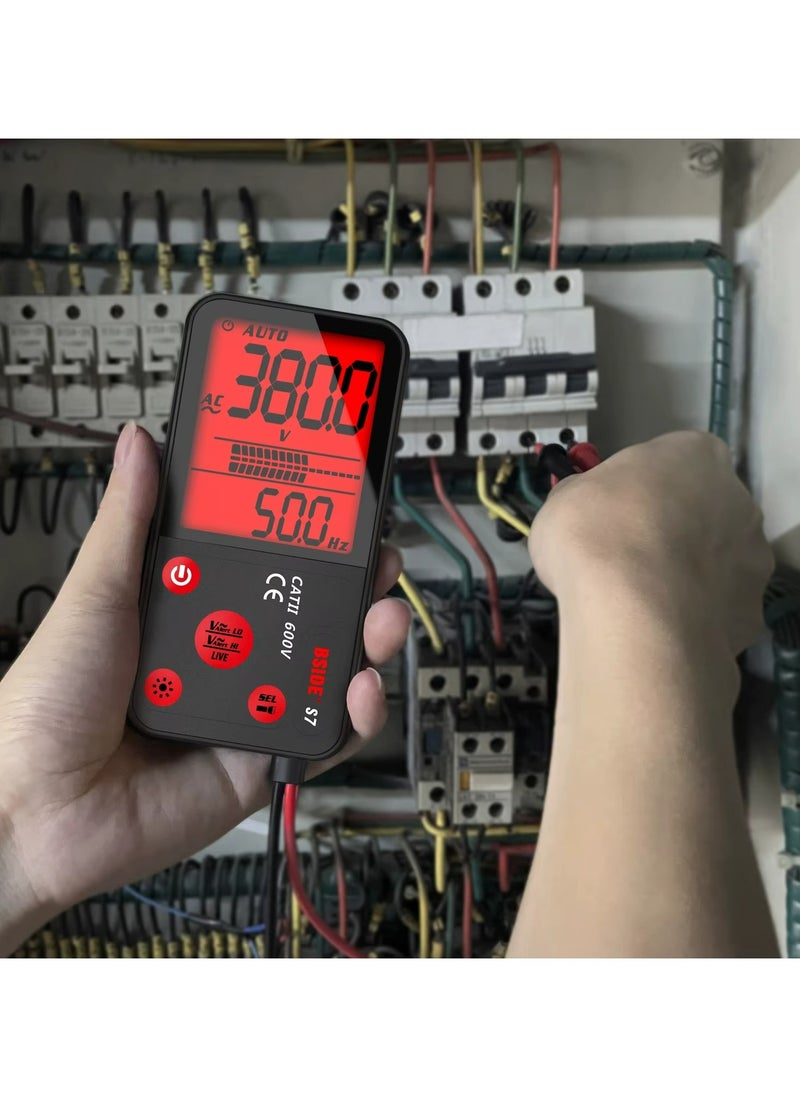 Generic Professional USB Charging Digital Multimeter Auto Range Smart AC DC Voltage Tester Ohm Hz NCV True RMS Electrical Tools  - Image 5
