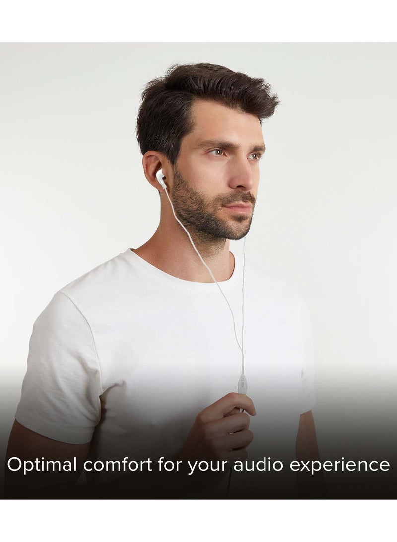 SBS In-ear stereo headset Studio Mix 10, jack 3.5 mm with microphone and  answer button  - Image 5