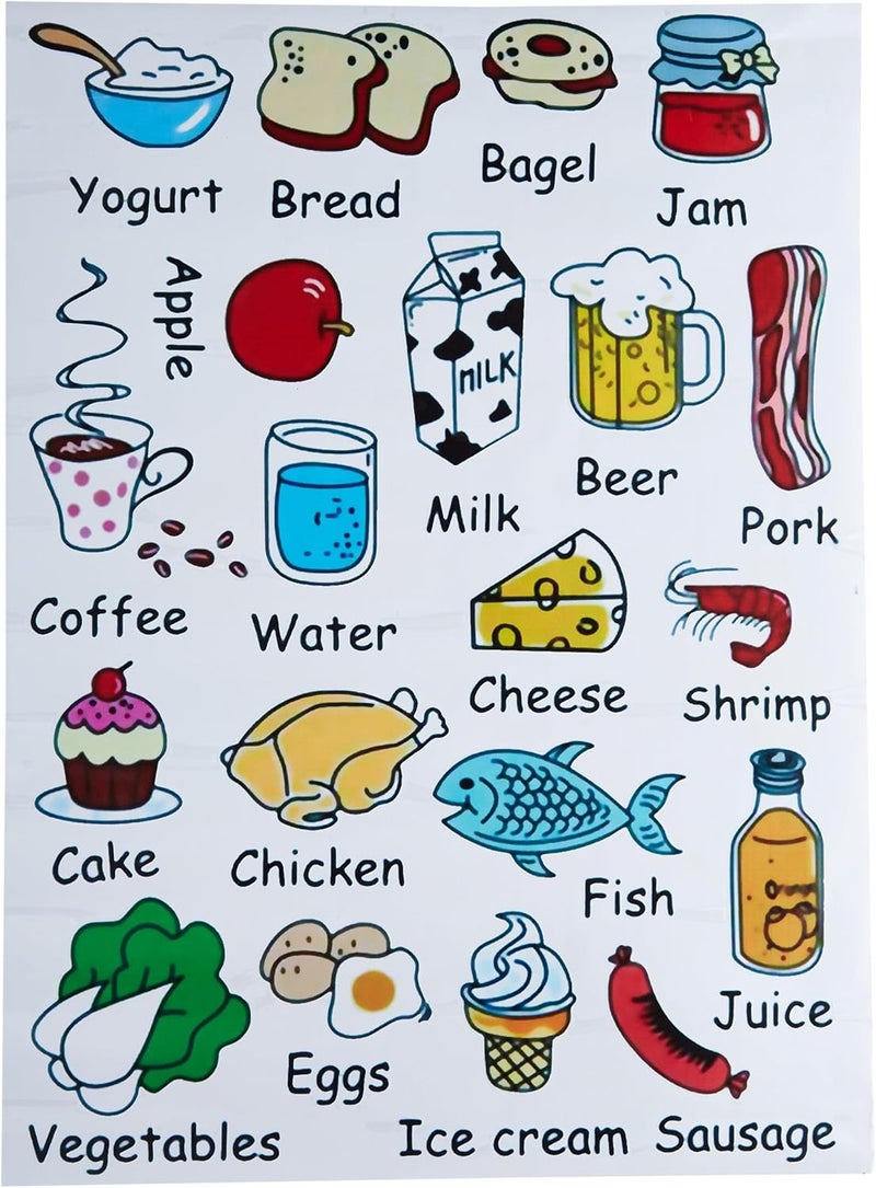 BPA Kitchen Wall Stickers - Fruits & Vegetables