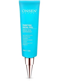 Onsen Secret Onsen Exfoliating Peeling Gel Daily Gentle Face Exfoliator Dark Spot Remover Organic Facial Peel For Sensitive Skin Natural Whitening Peeling Gel For Women 1 Fl Oz/30 Ml  - Image 2