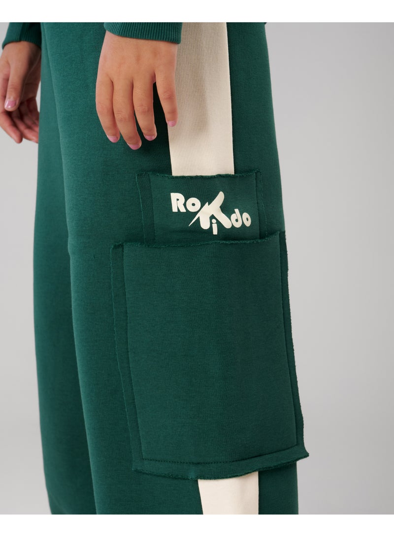 روكيدو طقم مطبوع مبطن بفليس من الداخل - Image 4