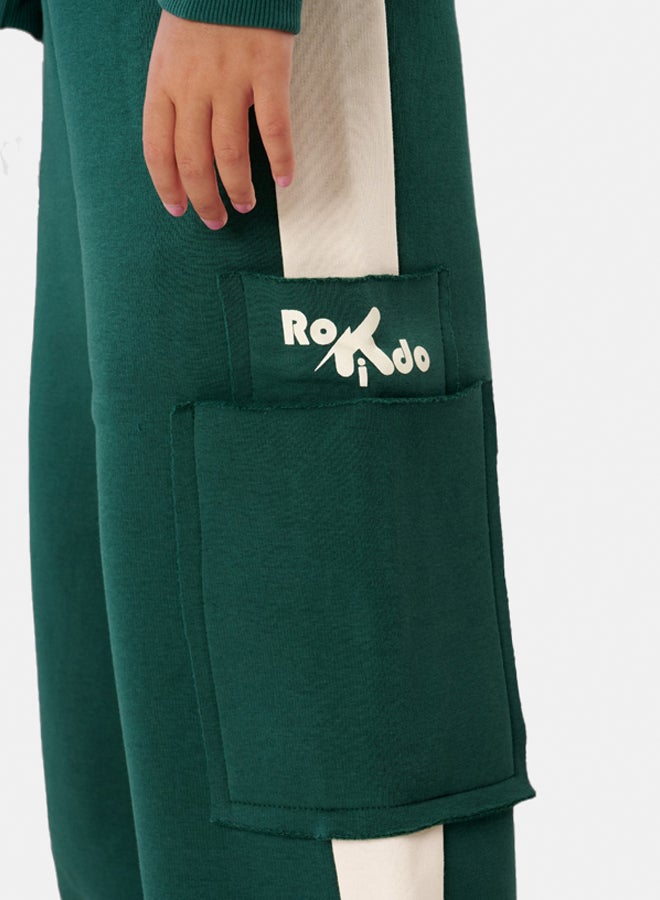 روكيدو طقم مطبوع مبطن بفليس من الداخل - Image 3