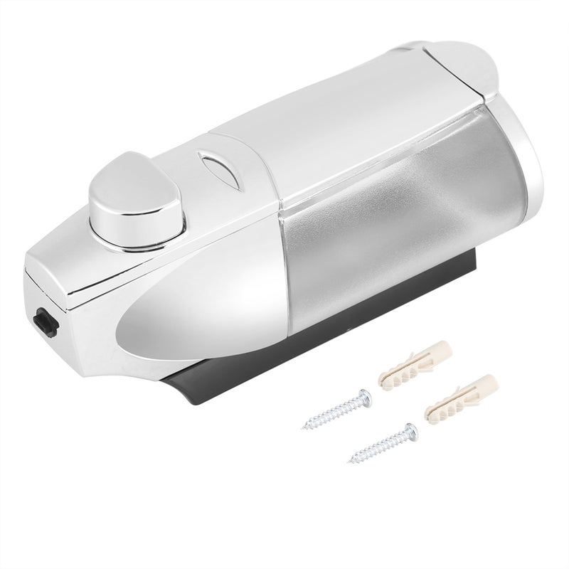 Wall Mount Manual Soap Dispenser Bathroom Shower Shampoo Box - Image 1