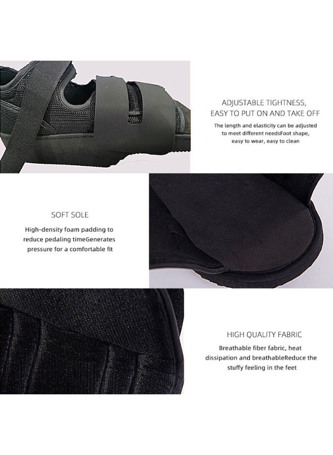 Ortho Wedge Shoe with Non-Removable Insole, Supportive Orthopedic Recovery Footwear for Foot & Leg Injury Support - Image 5