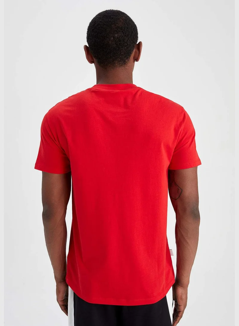 ديفاكتو Man NBA Chicago Bulls Licenced Knitted T-Shirt