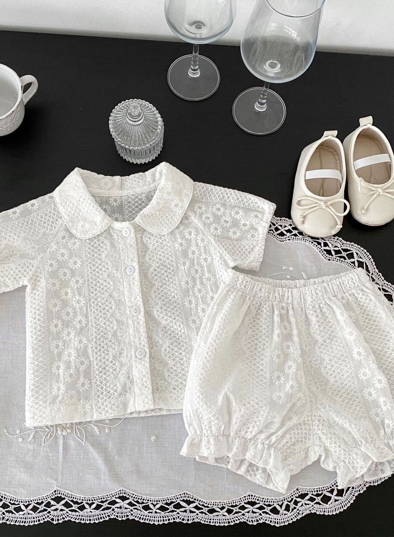 Bafanou Bafanou Baby Boys 100% Cotton Clothing Sets Infant 2Pcs Casual Top 1-5Y Newborn Shortsleeve Shirt Kid Pant  - Image 5