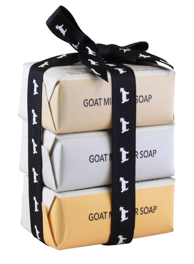 Dionis Sweet & Warm Goat Milk Bar Soap, Set of 3 by Dionis Goat Milk Skincare - Image 1