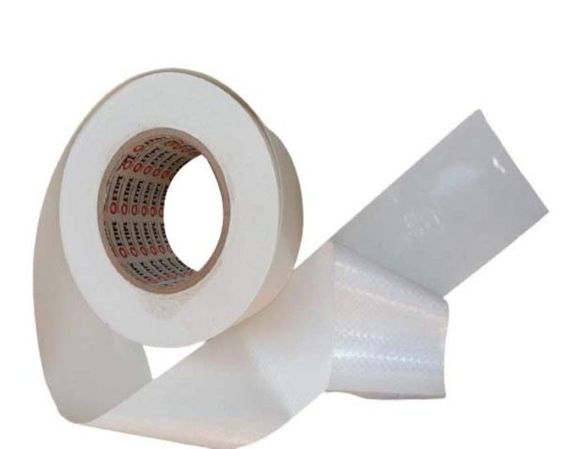 ETI HDPE White Seam Seal Tape,Tamper Proof Tape 48mmX50mtr (1 Roll) - Image 2