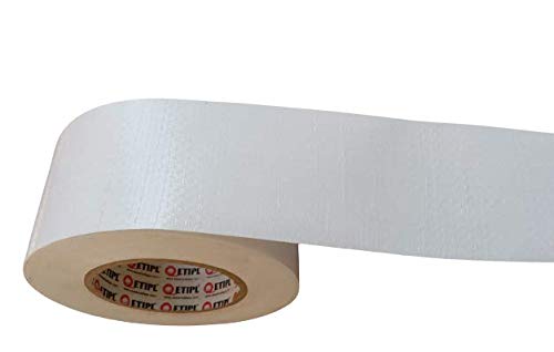 ETI HDPE White Seam Seal Tape,Tamper Proof Tape 48mmX50mtr (1 Roll) - Image 1