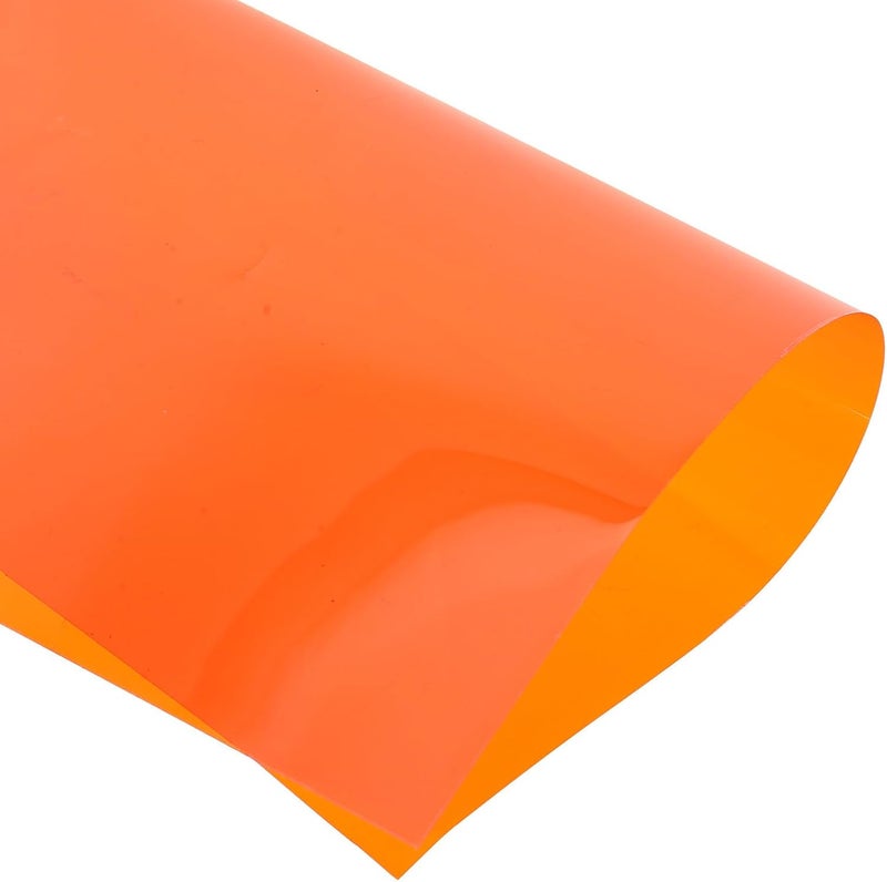 LABRIMP Lighting Gel Filter: Orange Light Gel Filter Sheet Plastic Lighting Film - Square Color Change Anti-Eye Strain for Film Stage - Image 3