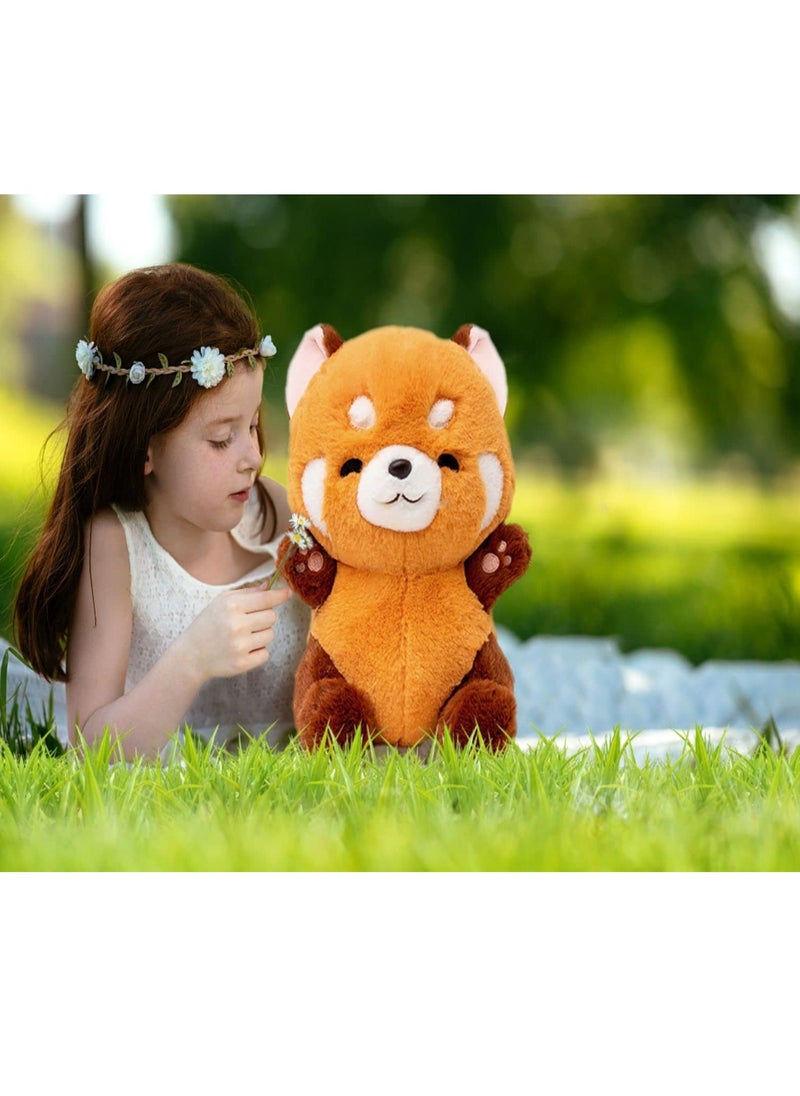 Kawaii Panda Sister Plush Doll Toy, Little Soft Stuffed Animal, Hugging Pillow Gifts for Valentine's Gift for Boys and Girls (1PC) - Image 4