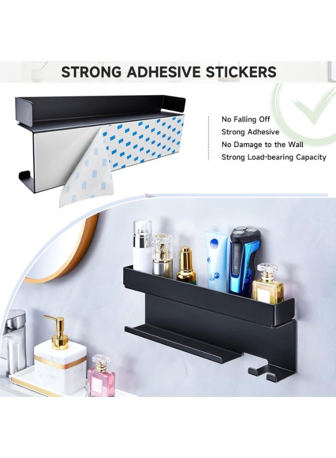 Hair Dryer Holder Wall Mount Organizer, Hair Tool Organizer Wall Mount, Storage for Styling Tools and Accessories, Black - Image 4