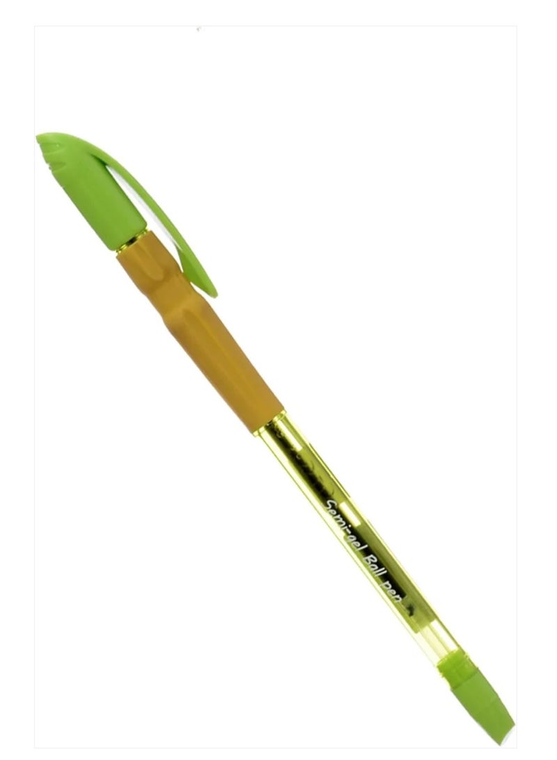 M&G Semi-Gel Pen Multicolour Blue Ink Item Number 629R3 (Assorted Colors) - Image 3
