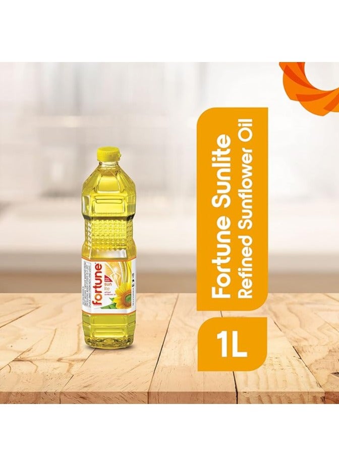 Fortune زيت عباد الشمس 1 لتر - Image 2