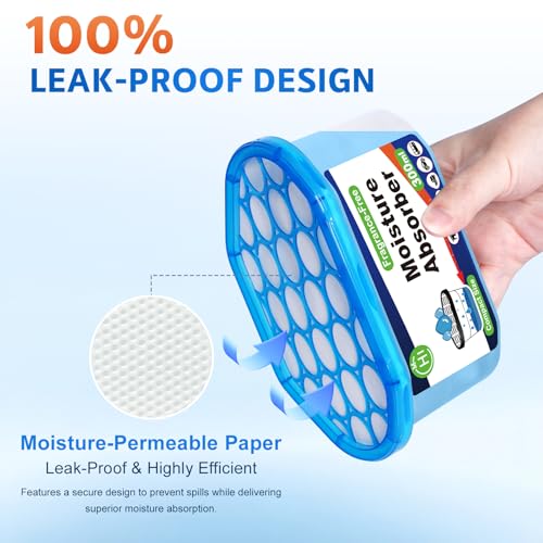 CHMI Moisture Absorbers 20 Pack， Attract and Trap Excess Moisture from Your Bathroom, Kitchen，Closet, Eliminate Musty Odors，Odor Eliminator with Fragrance Free, 6.4oz, 300ml. - Image 3