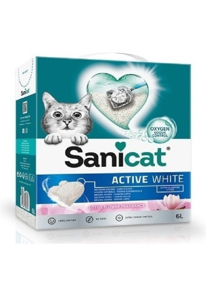 Sanicat Active White Lotus Flower - 6L