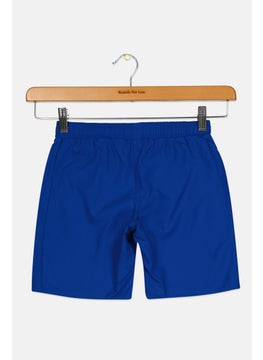 Adidas Adidas x Marvel Kids Boy Brand Logo Board Shorts, Royal Blue  - Image 2