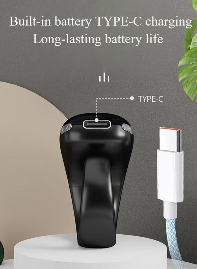 Super ZYouth Zikr Ring Arabic Smart Tasbih Ring Muslim Prayer Prayer Timing Reminder Tasbih Counter Smart Ring Wearing a Rosary Bracelet Type-C Charging - Image 2