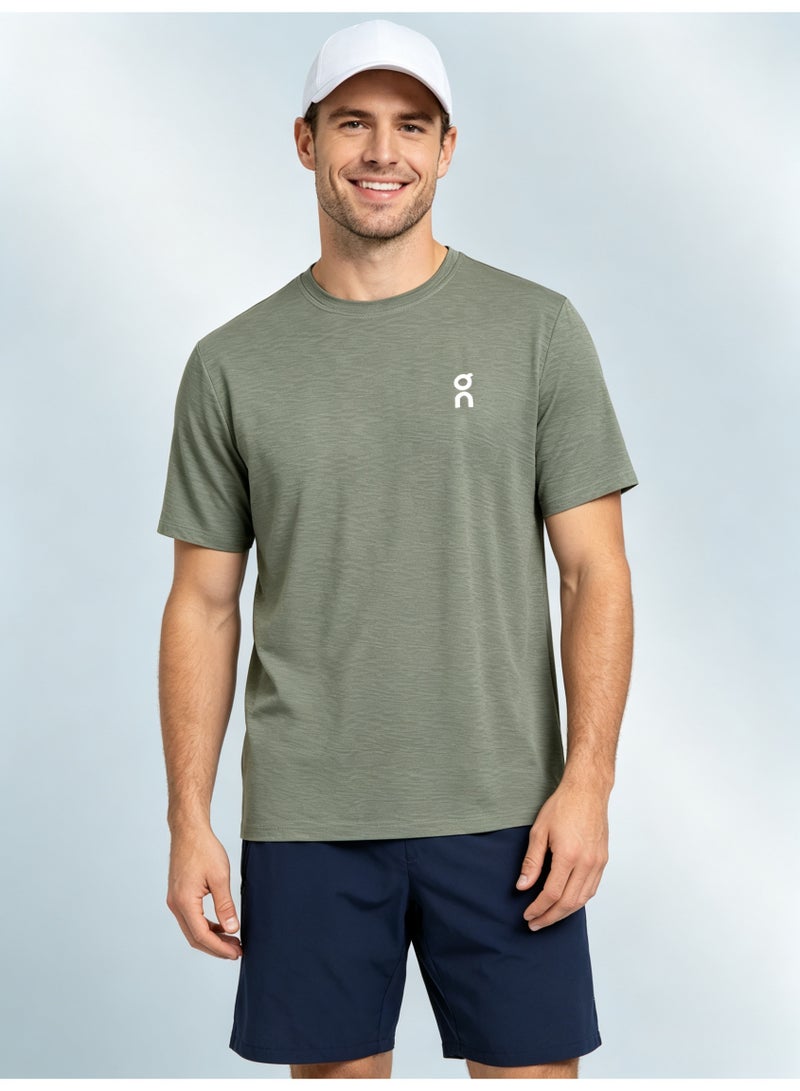 On Running Men's and women's breathable quick-drying short-sleeved T-shirts - Image 3