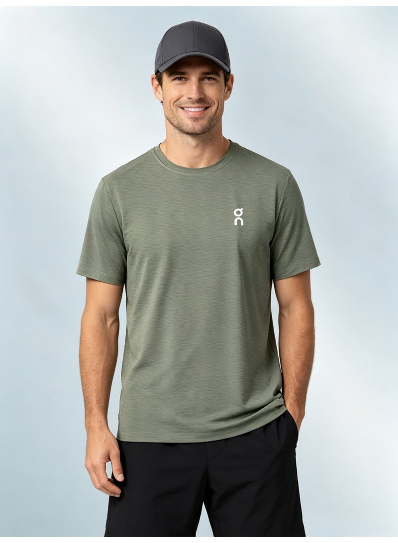 On Running Men's and women's breathable quick-drying short-sleeved T-shirts - Image 1