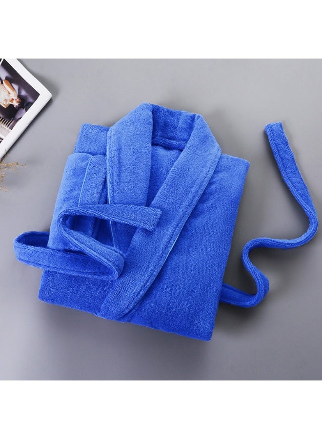 روب استحمام سميك من القطن الخالص - الخيار المثالي للراحة في الشتاء