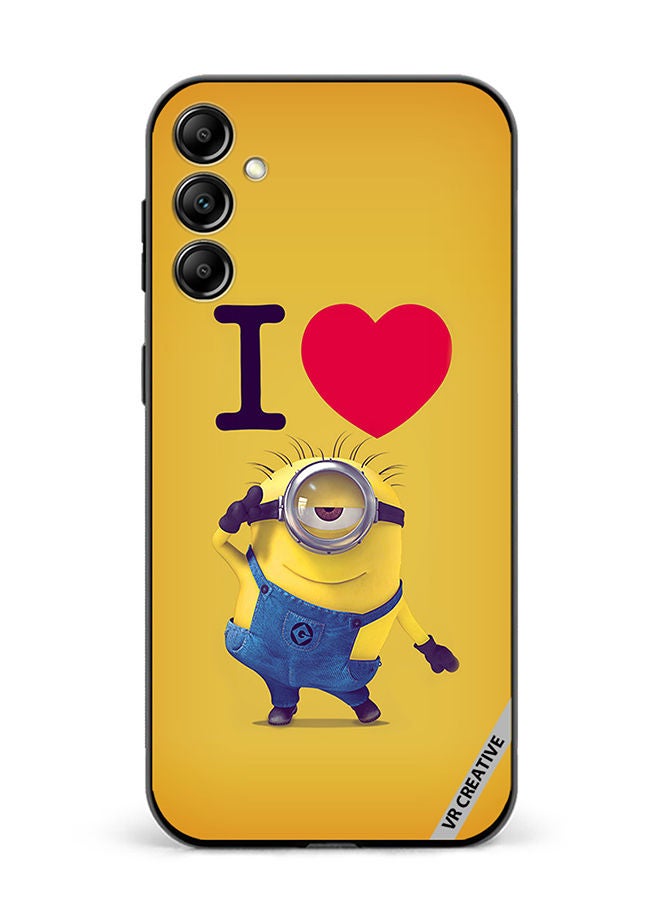 Protective Case Cover For Samsung Galaxy A54 Minions Design Multicolour