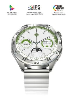 RollsTimi  Men's smart watches have a full touch screen, voice chat, heart rate, sleep monitoring, etc.Waterproof watch, Bluetooth pairing Android and iOS, steel band  - Image 2