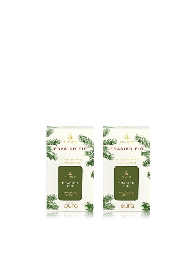 تايمز عبوات إعادة تعبئة موزع الروائح الذكية للمنزل من الزعتر والتنوب والفرايزر من بورا - عبوة من قطعتين - Image 1