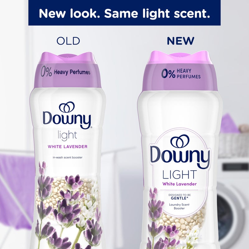 Downy Light Laundry Scent Booster Beads, White Lavender Scent, 24.0 OZ, In-wash fabric beads designed to be gentle with a light boost of scent, No Heavy Perfumes - Image 2