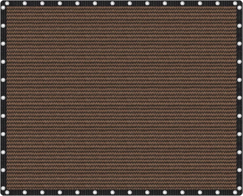 VICLLAX Shade Fabric Sun Shade Cloth Privacy Screen with Grommets for Patio Garden Pergola Cover Canopy 16x20 FT, Mocha - Image 1