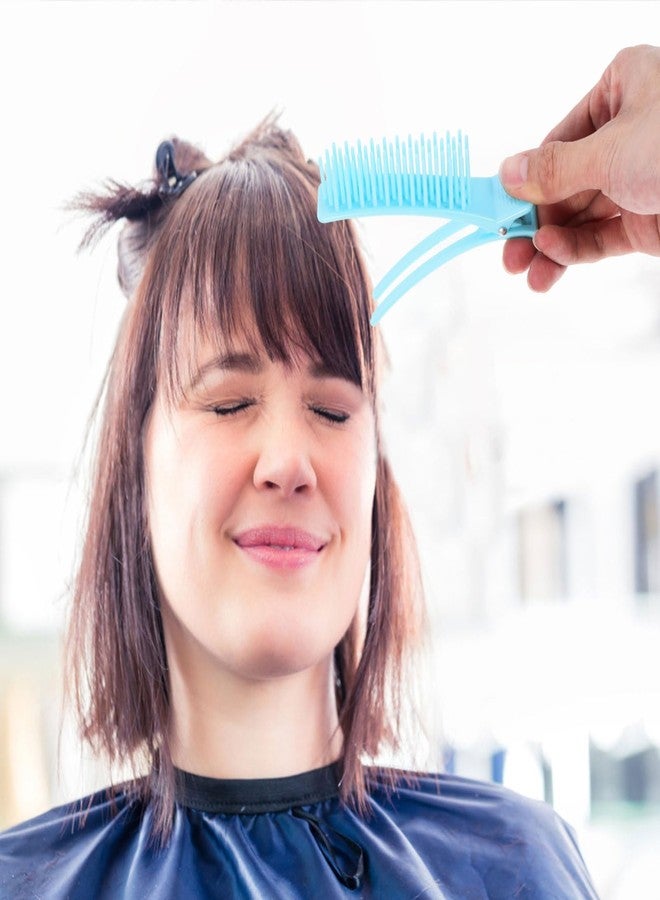 KALLORY Multi Function Hair Salon Clips 2-Pack Lightweight Hairdressing Clamps for Sectioning Styling Layering Suitable for Professional and Home Use - Image 5