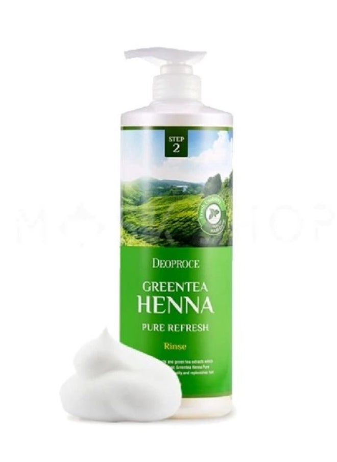 DEOPROCE RINSE - GREENTEA HENNA PURE REFRESH - pzsku/ZE01D2570D781F0B773A0Z/45/_/1730028029/a527c153-5335-4fc3-86a9-299b2f095256