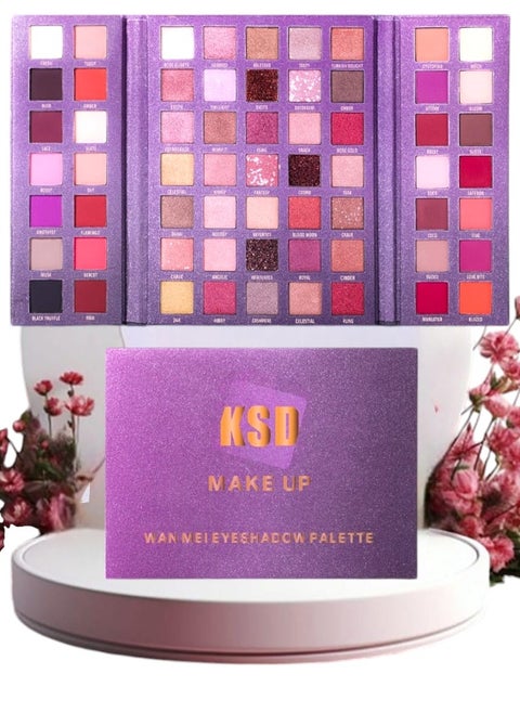 63 Shaded Wan Mei Eye Shadow Palette Multicolour