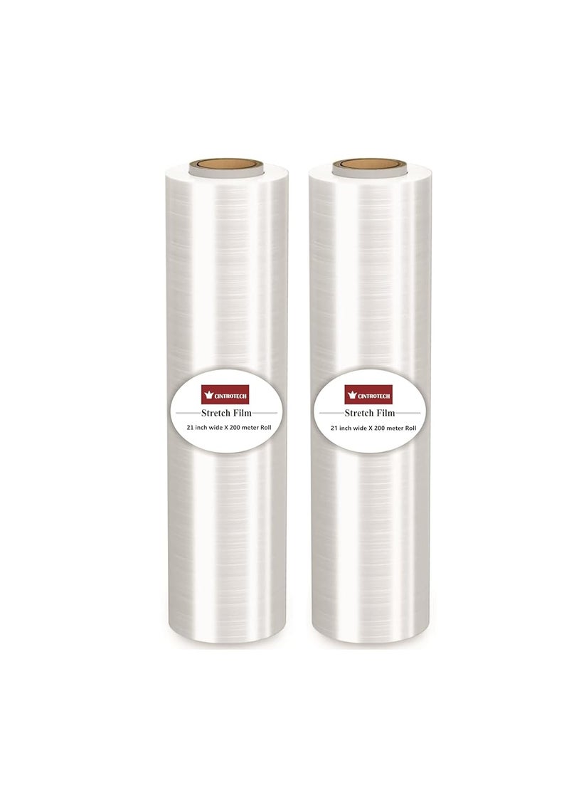 Cintrotech Compostable Packing Material 21 Inch 525 mm 200 Meters Length Large Roll for Packing and Multipurpose 15 KG in Weight Per Unit Pack of 2 - Image 1