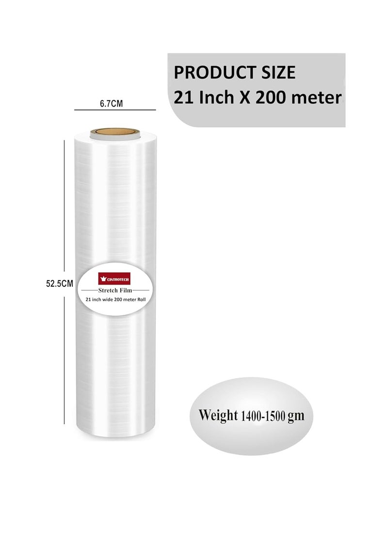 Cintrotech Compostable Packing Material 21 Inch 525 mm 200 Meters Length Large Roll for Packing and Multipurpose 15 KG in Weight Per Unit Pack of 2 - Image 2